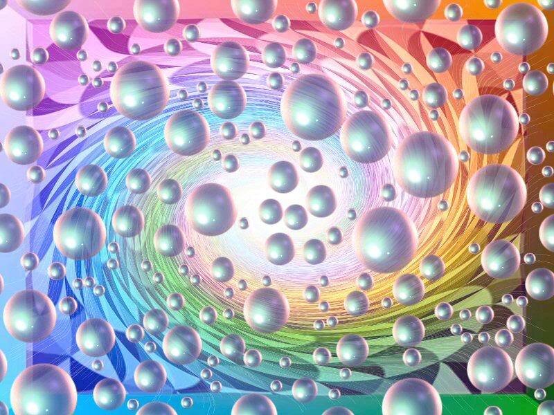 Swirling Spheres of Light