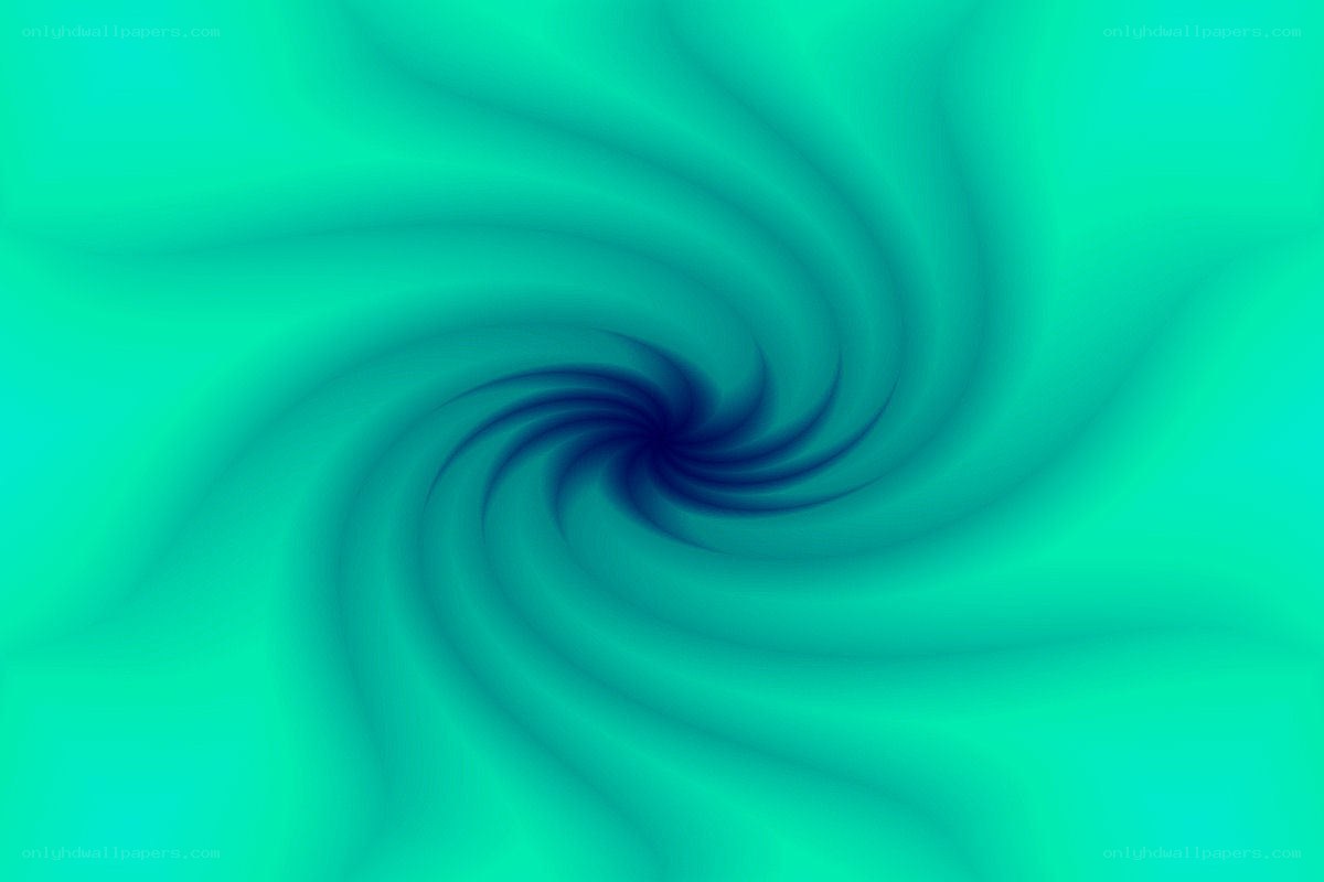 swirling teal vortex