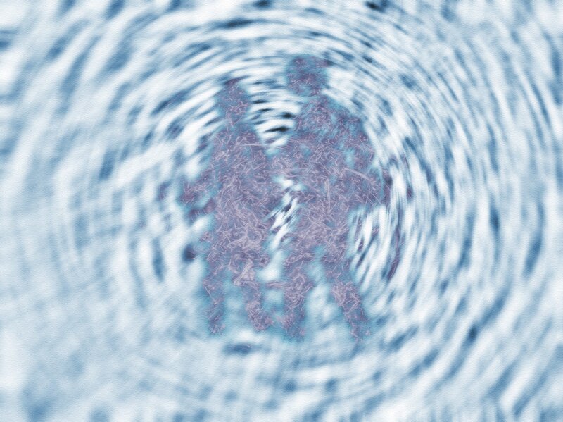 swirling water vortex