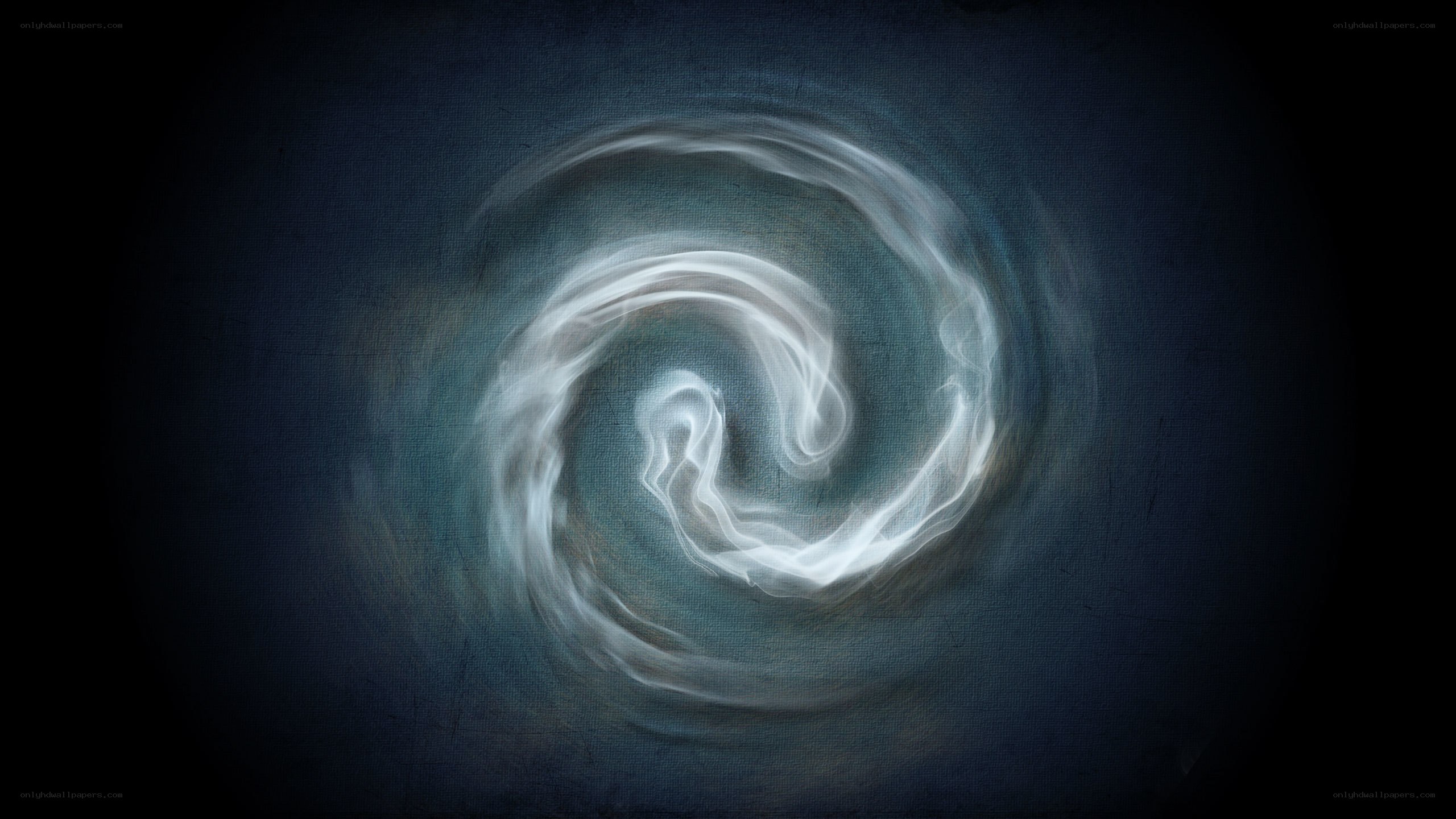 swirling white vortex