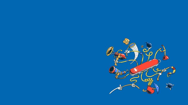 Swiss Army Knife Character