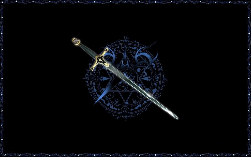 Sword and Magical Circle