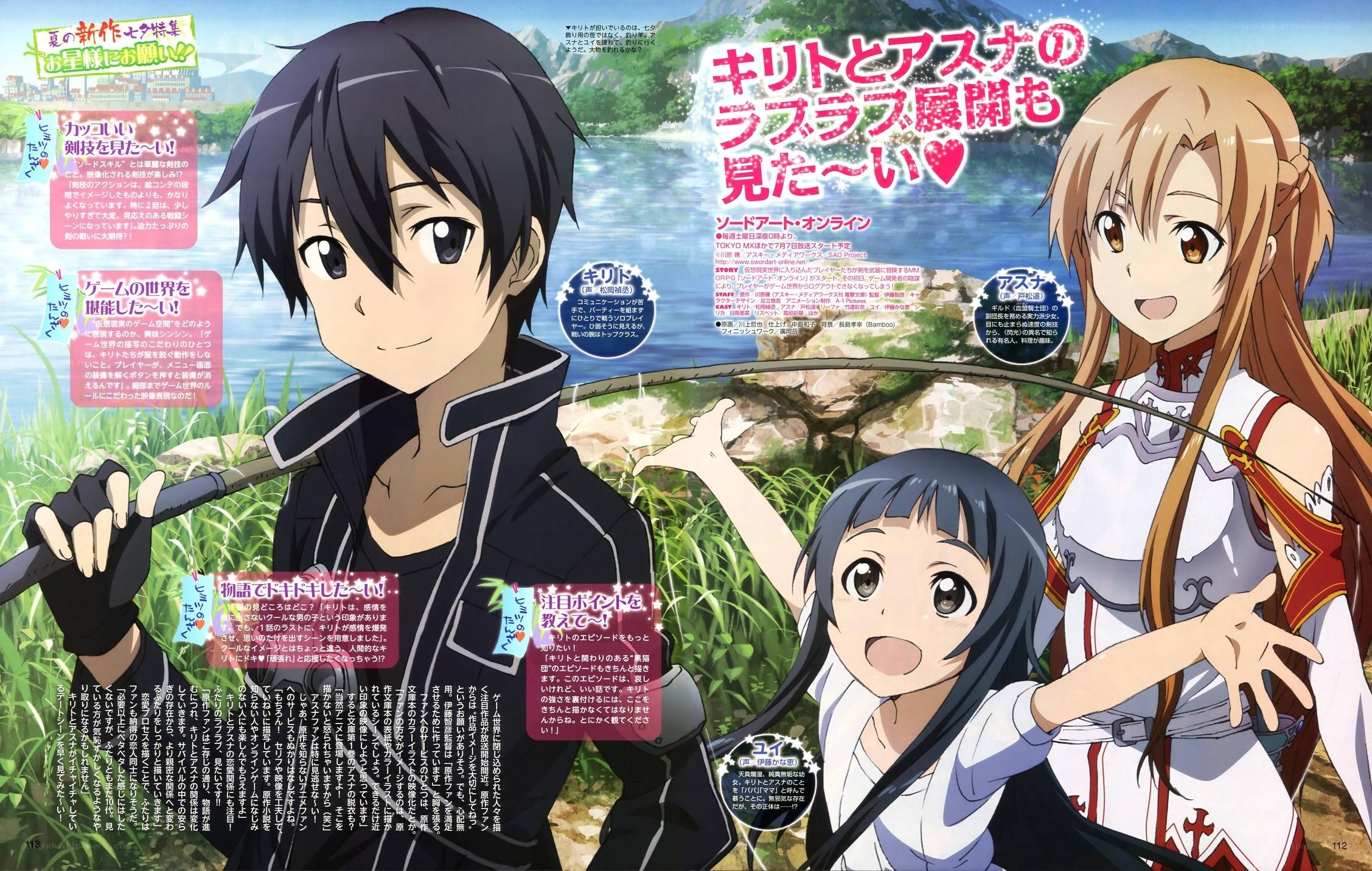 sword art online characters