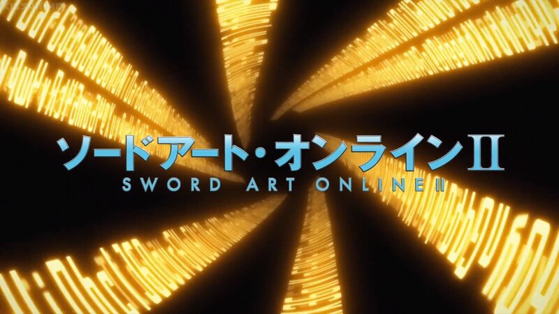 Sword Art Online II Title Screen