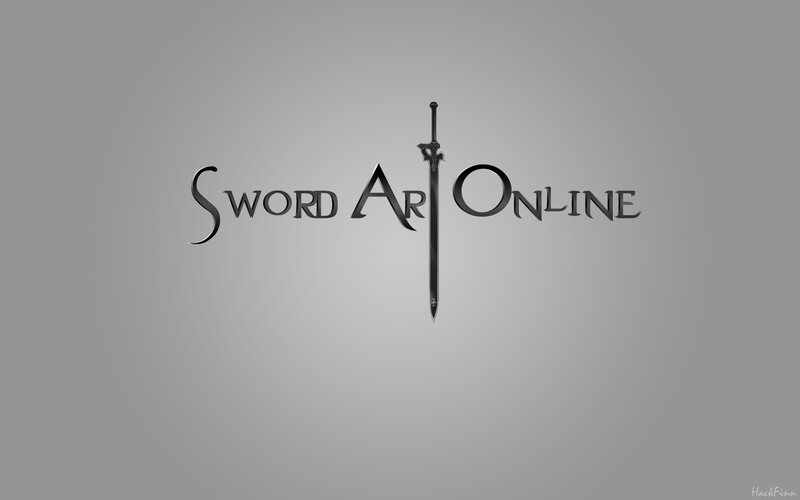Sword Art Online Logo — Gray