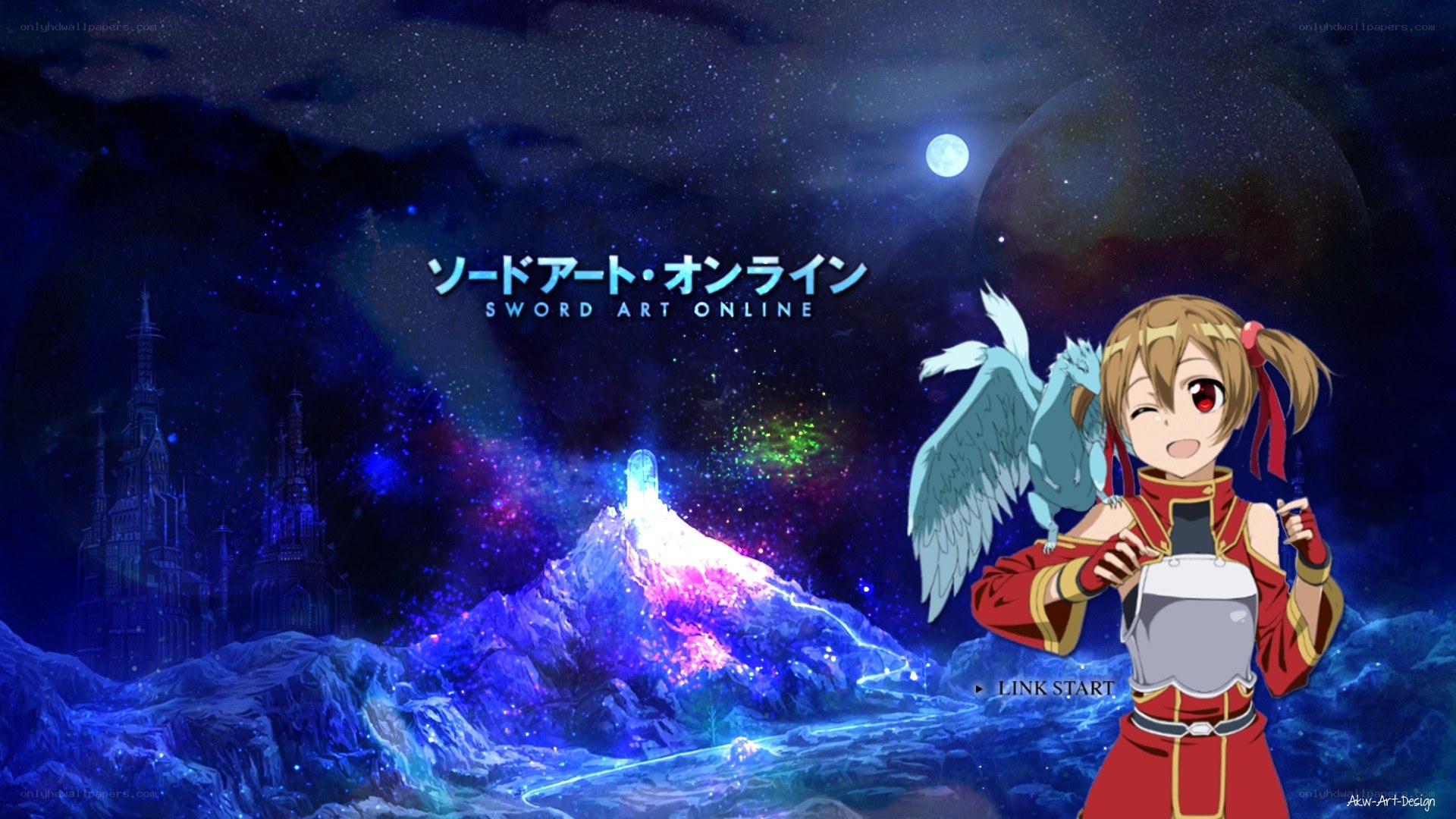 Sword Art Online title screen