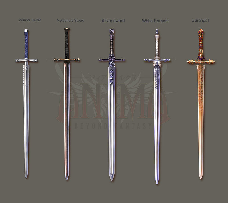 Sword design concepts