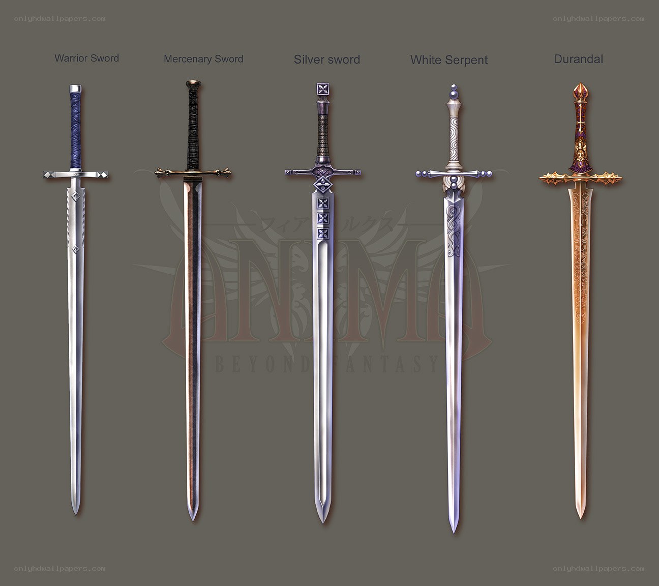 Sword design concepts