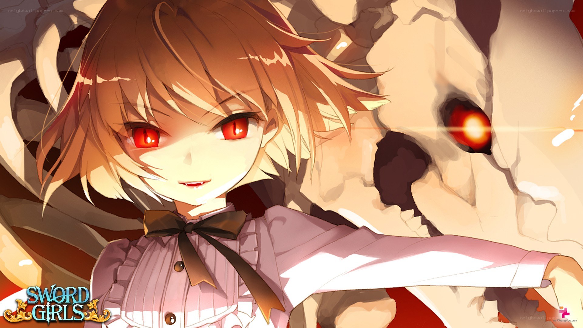 sword girls character art