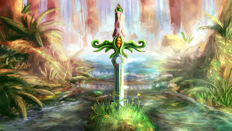 Sword in a Stream