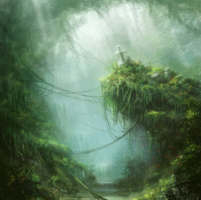 Sword in Floating Island