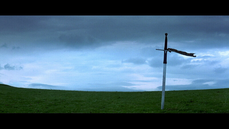 Sword in Grass Field