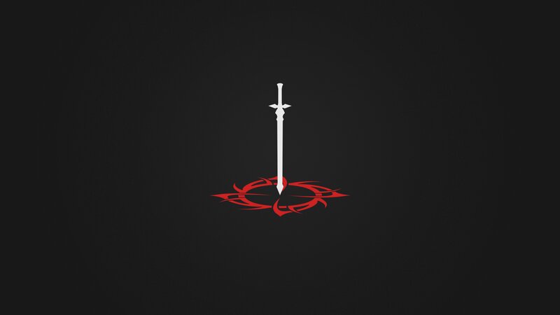 Sword in Red Circle