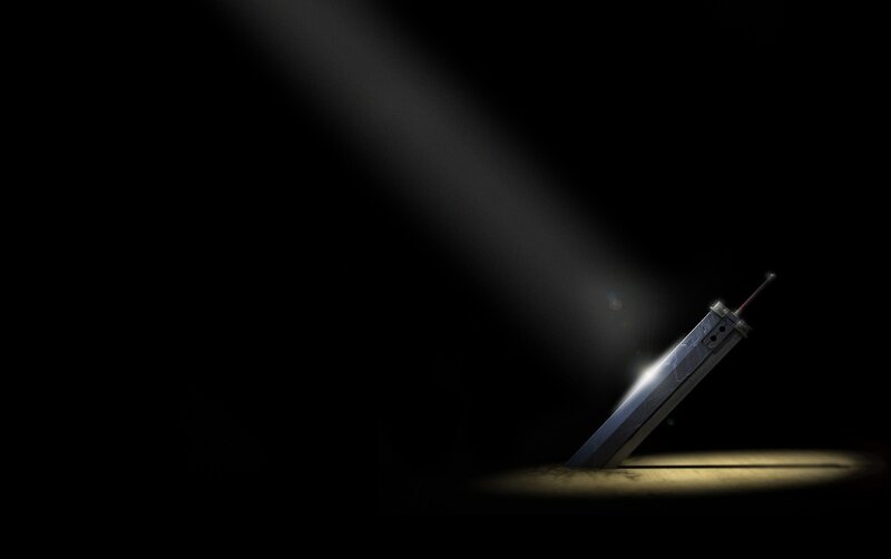 Sword in spotlight