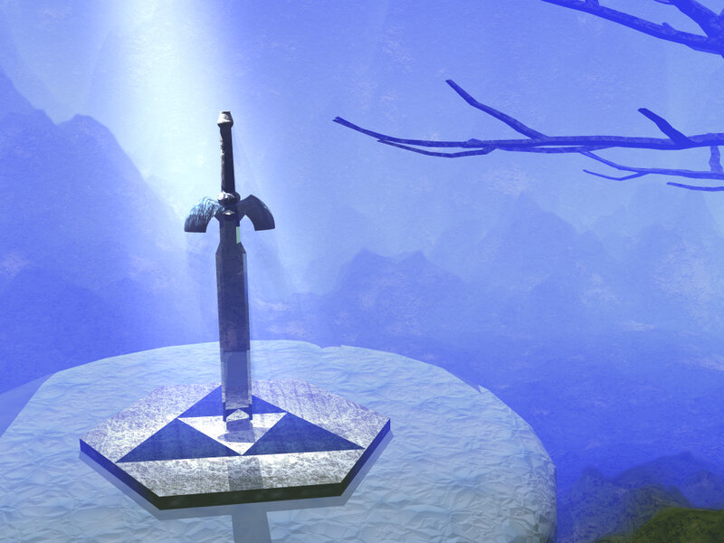 Sword in Stone — Blue