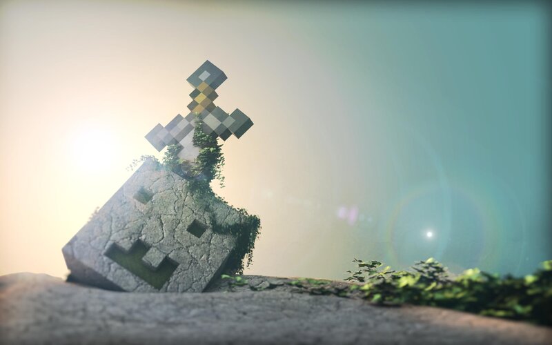Sword in Stone — Gray, Serene, Sunrise