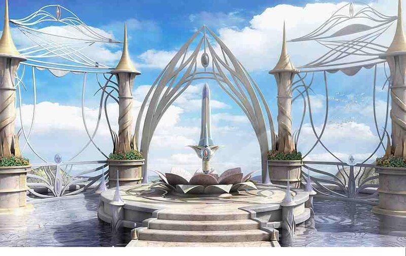 Sword in Stone Pedestal
