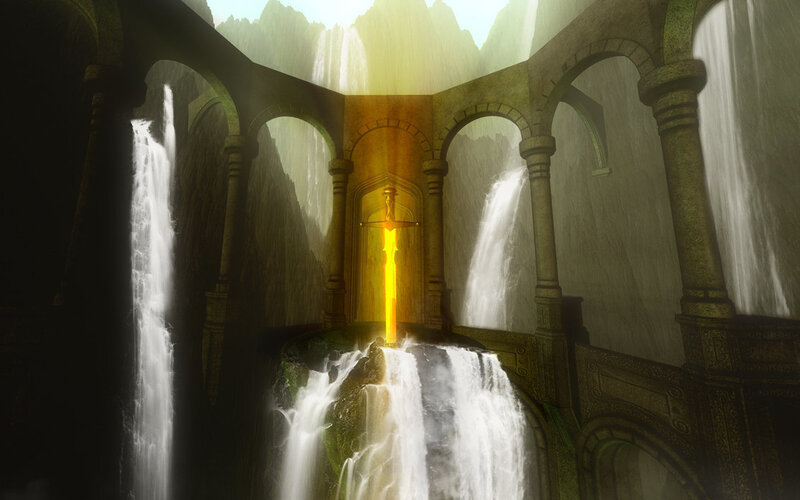 Sword in Stone — Yellow