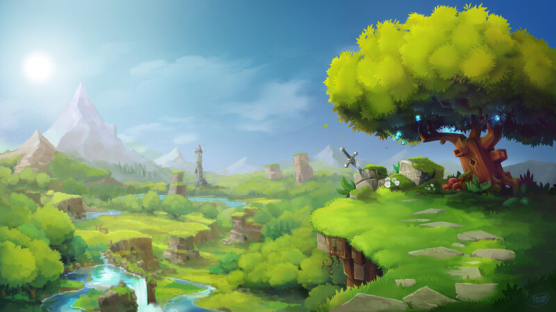 Sword in Tree Trunk
