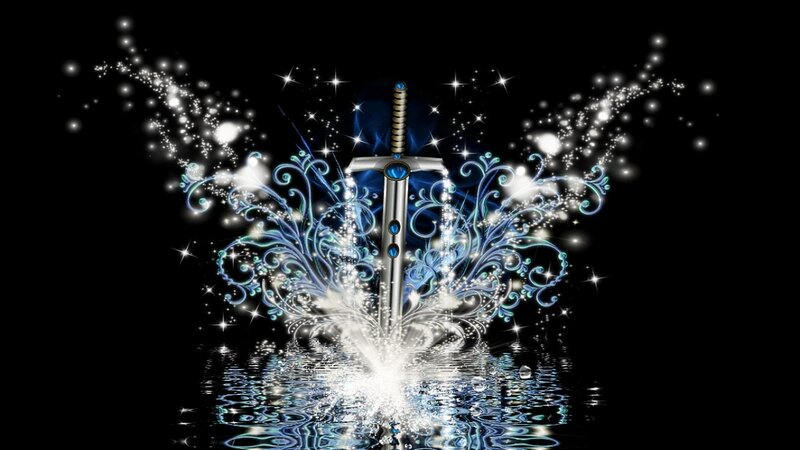 Sword in Water — Black