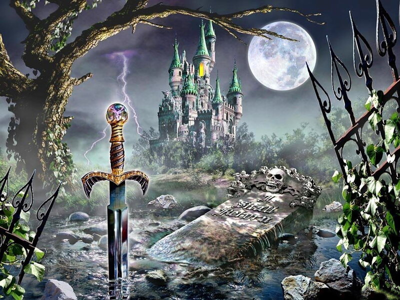 Sword in Water — Green