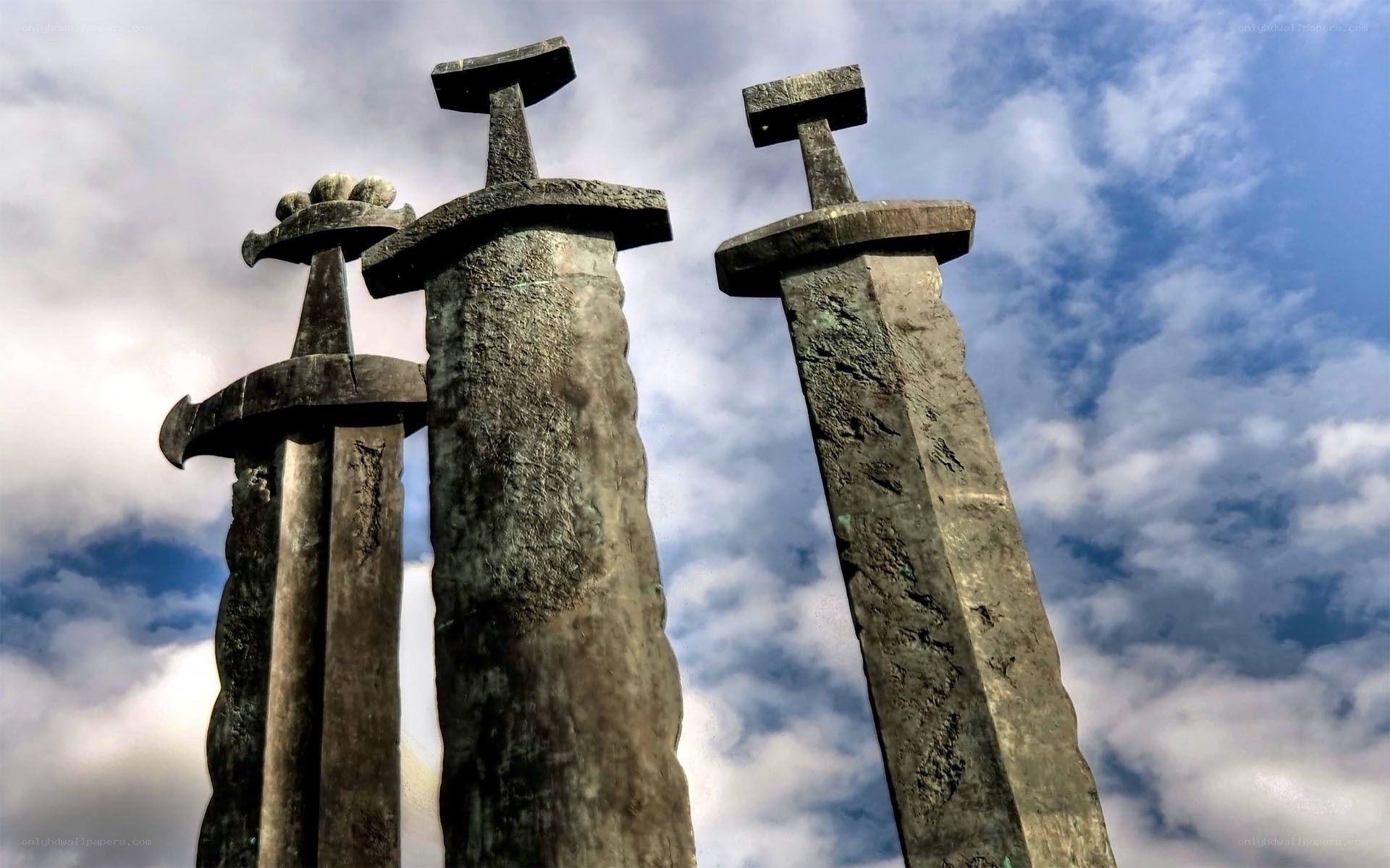 Sword monument in Norway