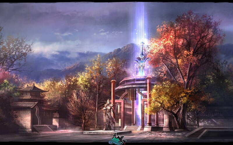 sword of legend in autumn
