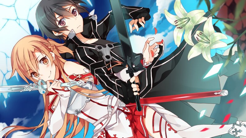 sword-wielding anime duo