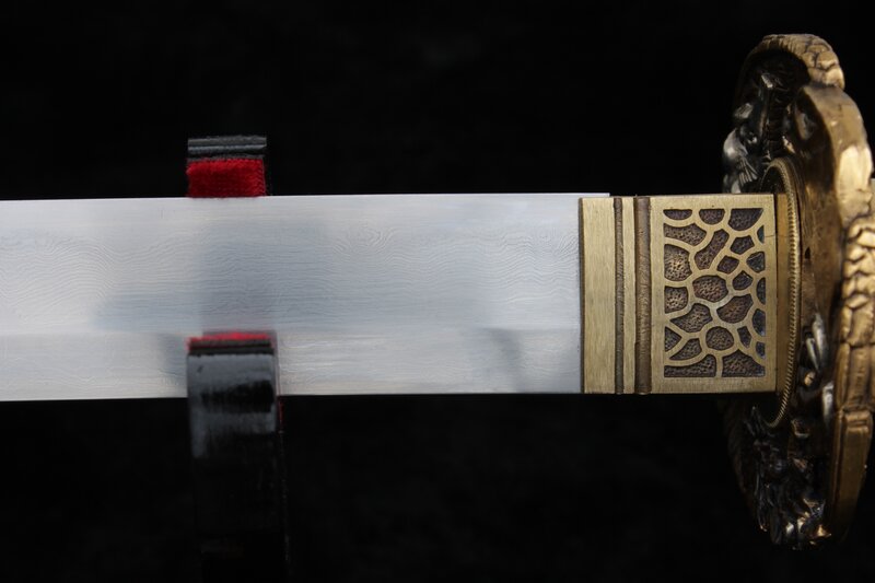 Sword with Damascus Blade