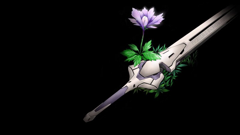 Sword with Flower — Black