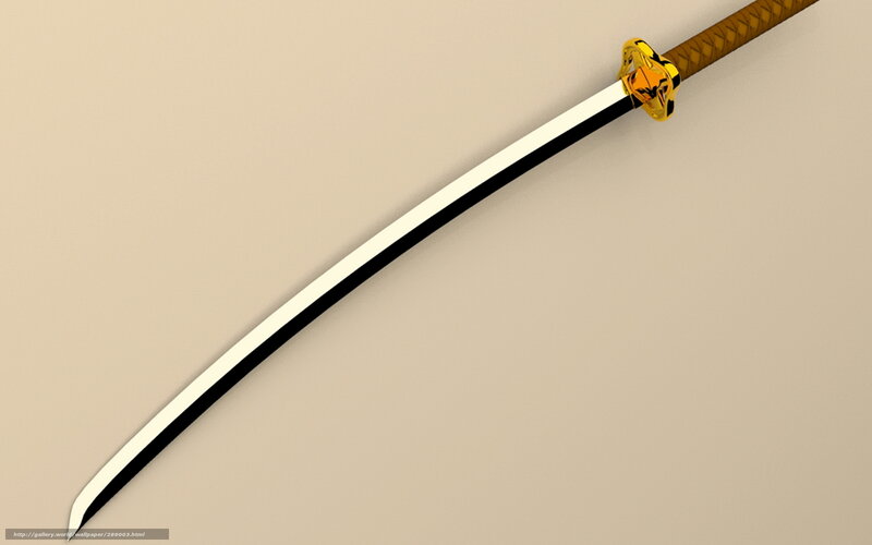 sword with golden hilt