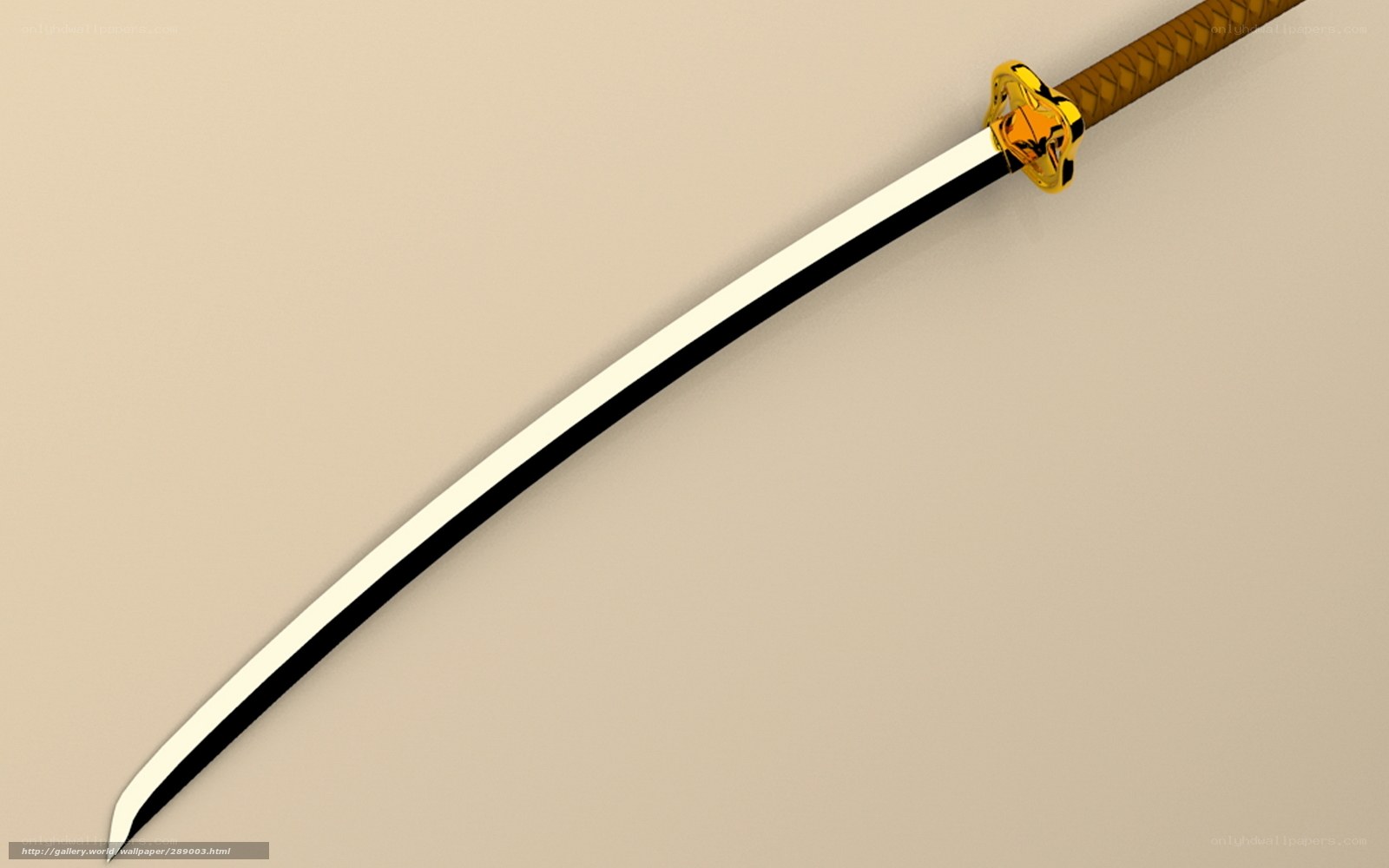 sword with golden hilt