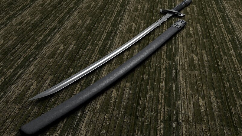 Sword with Scabbard