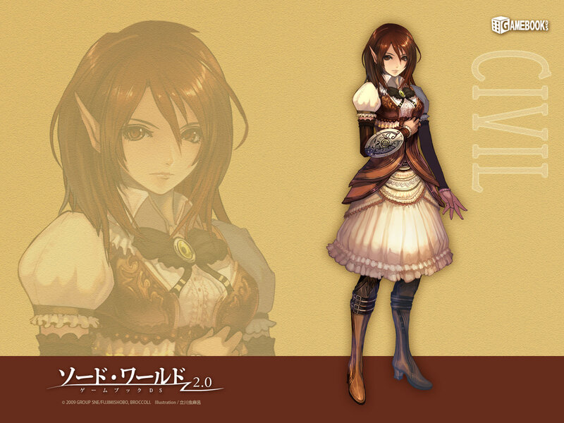 Sword World 2.0 character art