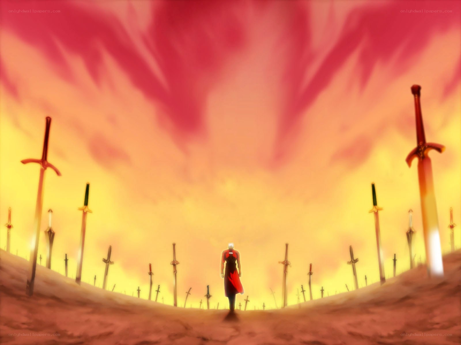 swords in the desert