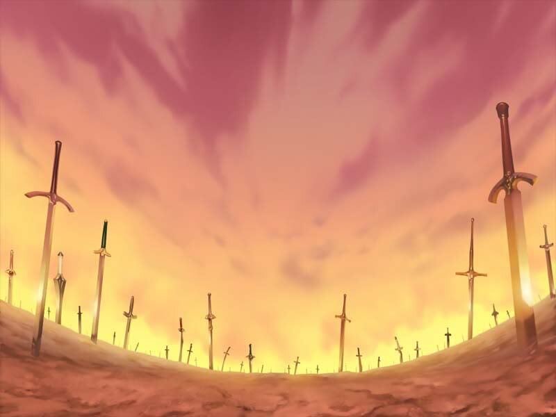 Swords in the Ground — Orange