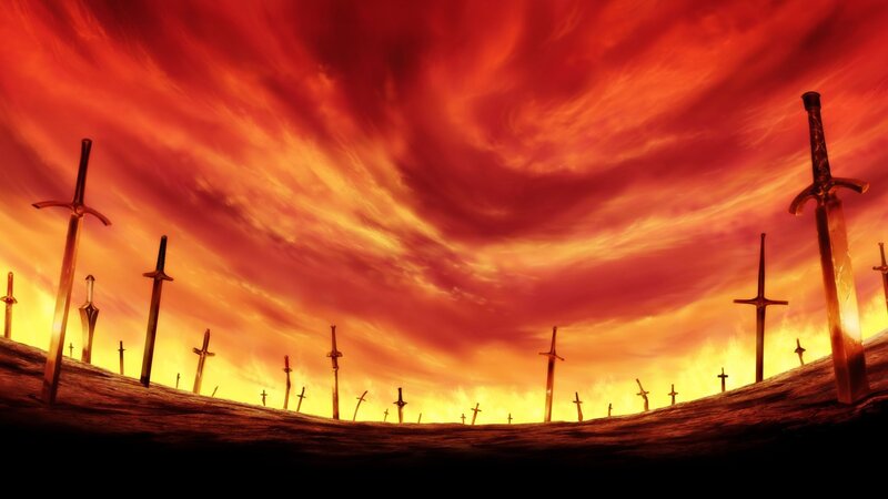 Swords in the Ground — Red