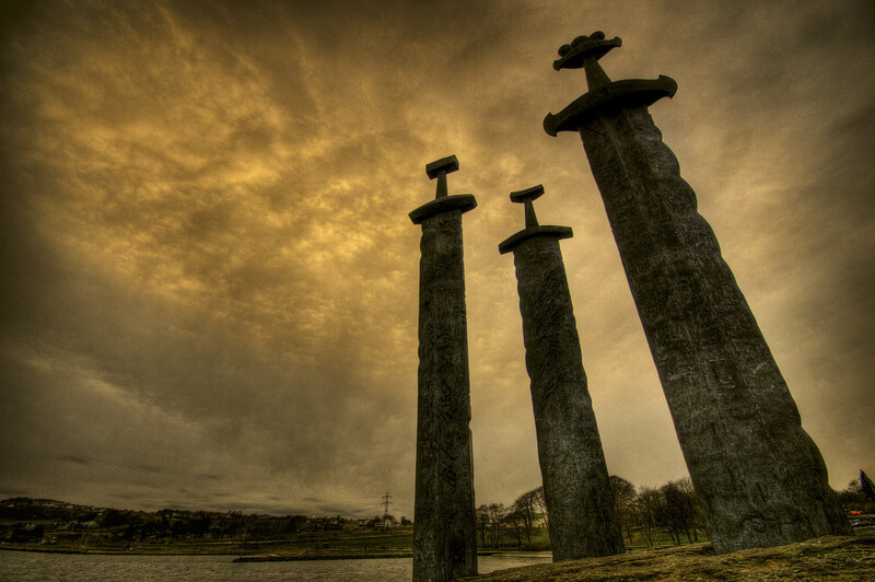Swords of the North monument