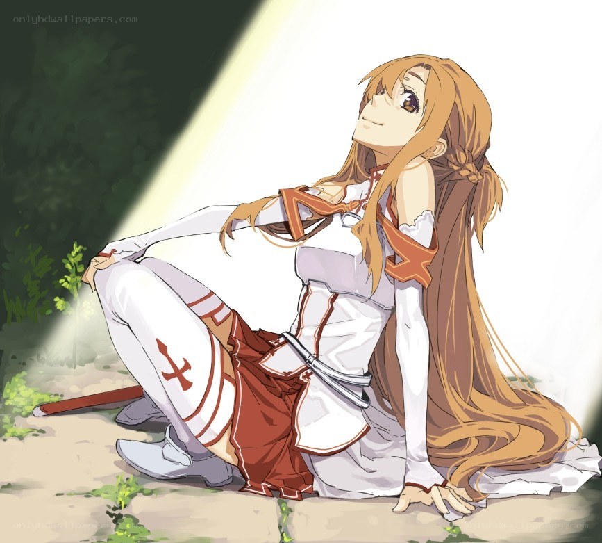 swordswoman in sunlight