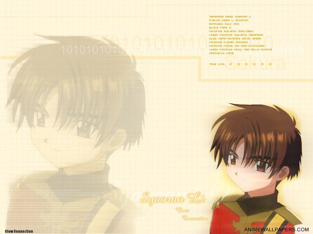 Syaoran Li character wallpaper