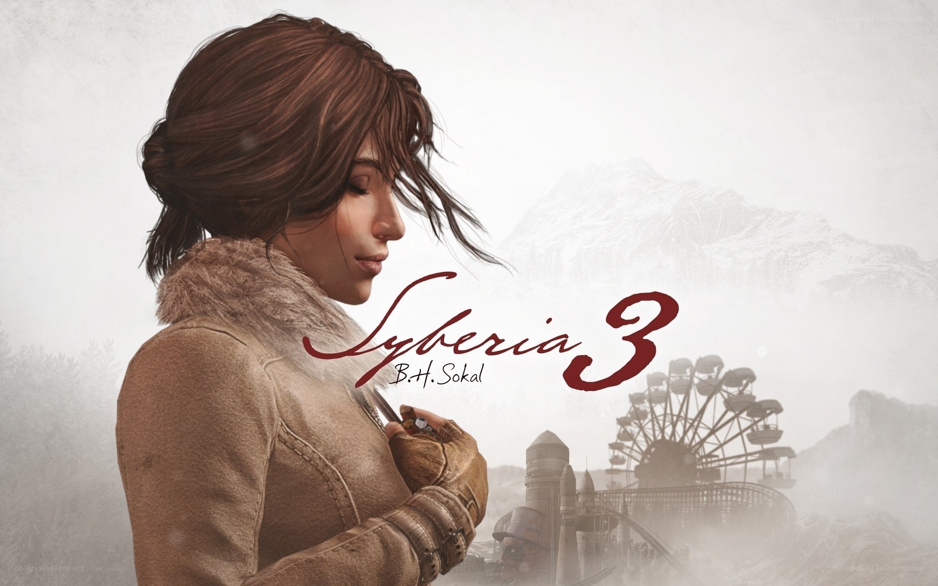 Syberia 3 game cover art