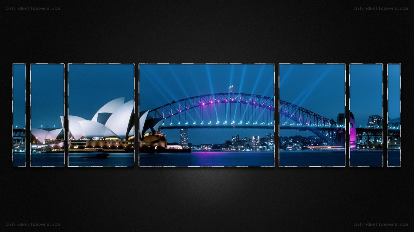 Sydney at Night Panorama