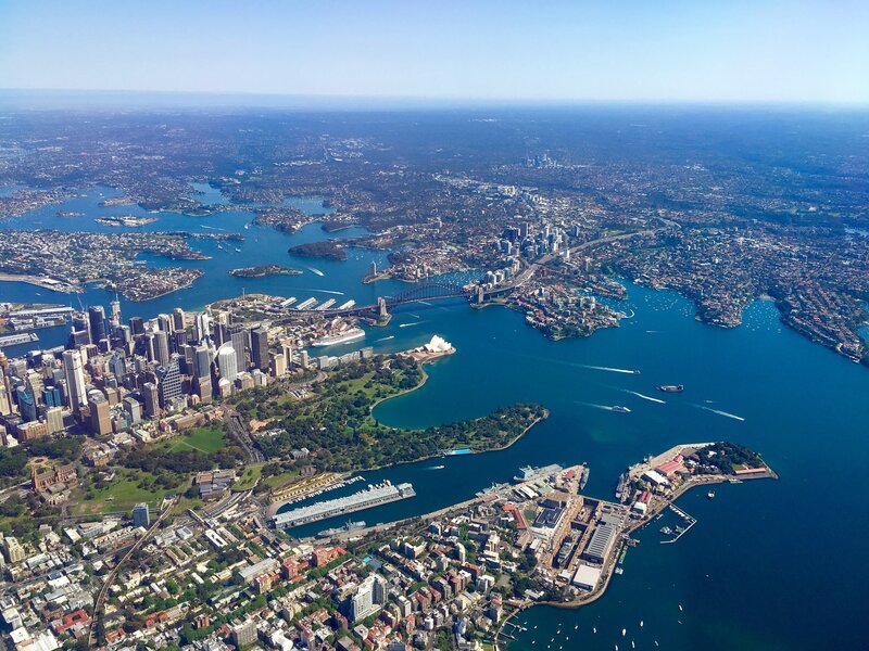 Sydney Cityscape Aerial