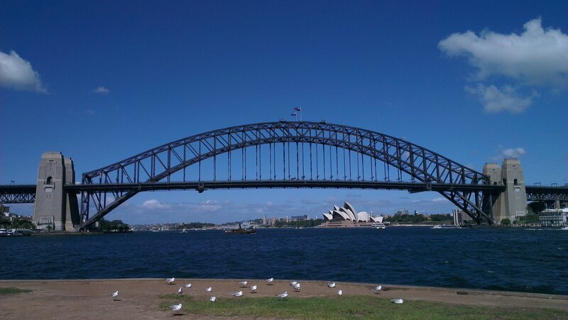 Sydney Harbour Bridge and Opera House