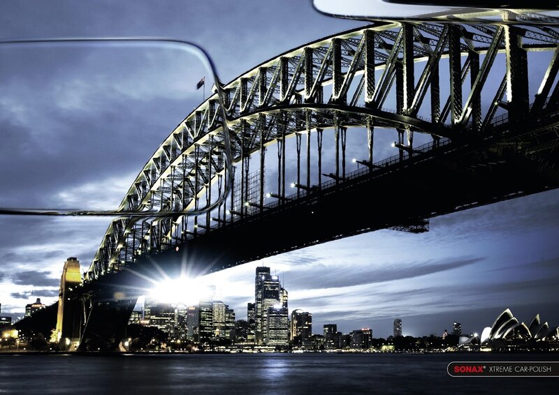 Sydney Harbour Bridge at night