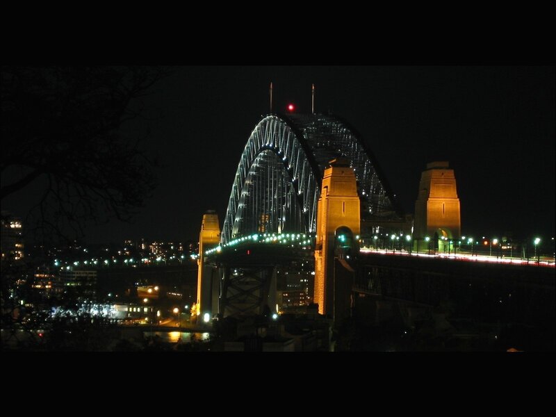 Sydney Harbour Bridge — Black, Dark