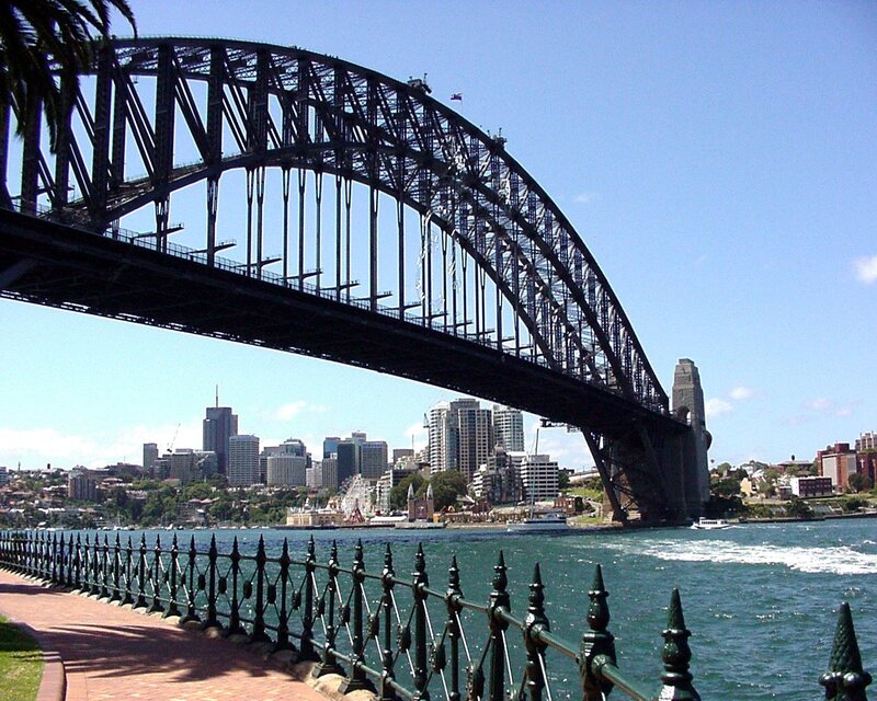 Sydney Harbour Bridge — Blue, Bright, Afternoon
