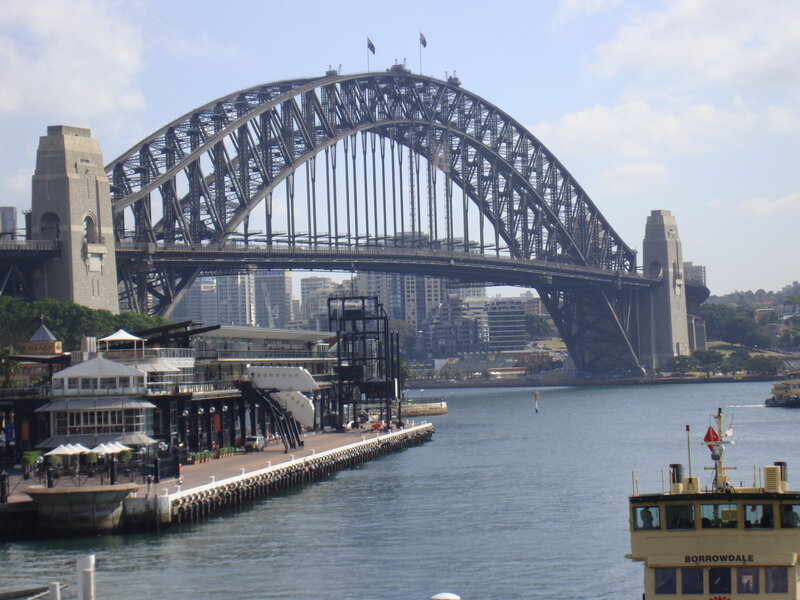 Sydney Harbour Bridge — Blue, Calm