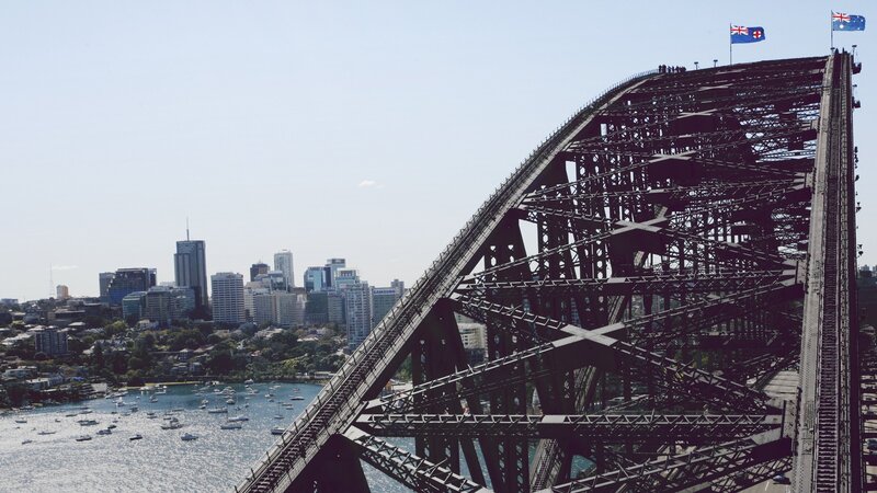 Sydney Harbour Bridge — Blue, Clear