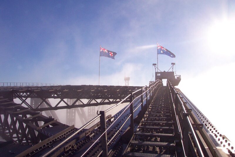 Sydney Harbour Bridge — Blue, Dramatic, Afternoon